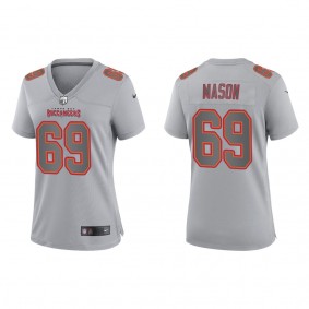 Shaq Mason Women's Tampa Bay Buccaneers Gray Atmosphere Fashion Game Jersey