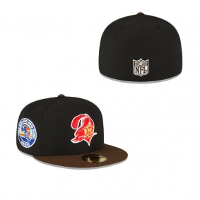 Tampa Bay Buccaneers Black Walnut 59FIFTY Fitted Hat