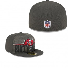 Men's Tampa Bay Buccaneers Pewter 2023 NFL Training Camp 59FIFTY Fitted Hat