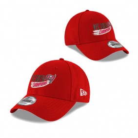 Men's Tampa Bay Buccaneers Red 2022 NFC South Division Champions 9FORTY Adjustable Hat