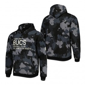 Men's Tampa Bay Buccaneers The Wild Collective Black Camo Pullover Hoodie