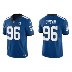 Taven Bryan Indianapolis Colts Royal Indiana Nights Alternate Vapor F.U.S.E. Limited Jersey