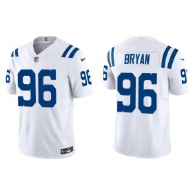 Men's Indianapolis Colts Taven Bryan White Vapor F.U.S.E. Limited Jersey