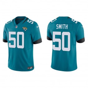 Men's Jacksonville Jaguars Telvin Smith Teal Vapor F.U.S.E. Limited Jersey