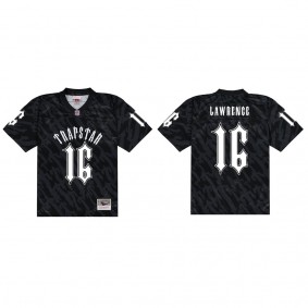 Trevor Lawrence Trapstar Black Football Jersey