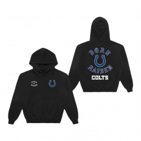 Unisex Indianapolis Colts Born x Raised Black Pullover Hoodie