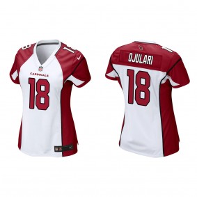 Women's Arizona Cardinals B.J. Ojulari White 2023 NFL Draft Game Jersey