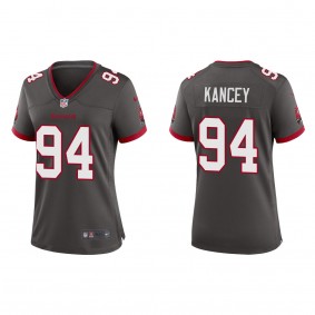 Women's Tampa Bay Buccaneers Calijah Kancey Pewter 2023 NFL Draft Alternate Game Jersey