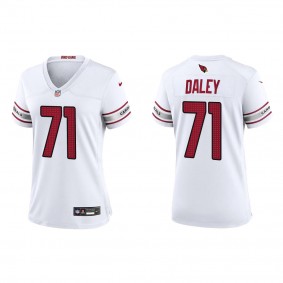 Women's Arizona Cardinals Dennis Daley White Game Jersey