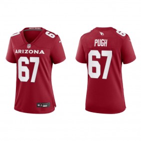 Women's Arizona Cardinals Justin Pugh Cardinal Game Jersey