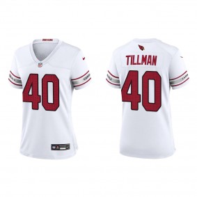 Women's Arizona Cardinals Pat Tillman White Game Jersey