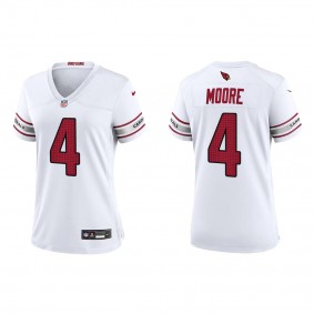 Women's Arizona Cardinals Rondale Moore White Game Jersey