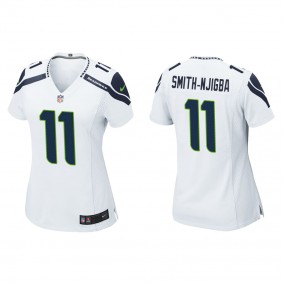 Women's Seattle Seahawks Jaxon Smith-Njigba White 2023 NFL Draft Game Jersey