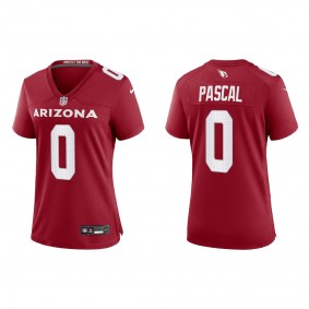 Women's Arizona Cardinals Zach Pascal Cardinal Game Jersey