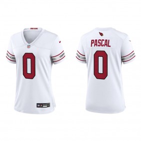 Women's Arizona Cardinals Zach Pascal White Game Jersey