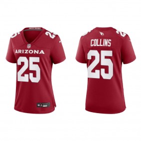 Women's Arizona Cardinals Zaven Collins Cardinal Game Jersey