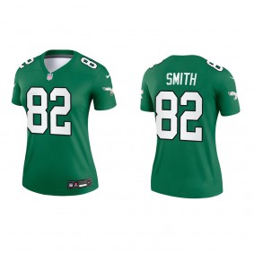 Women's Ainias Smith Philadelphia Eagles Kelly Green Alternate Legend Jersey