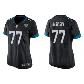 Women's Anton Harrison Jacksonville Jaguars Black Game Jersey