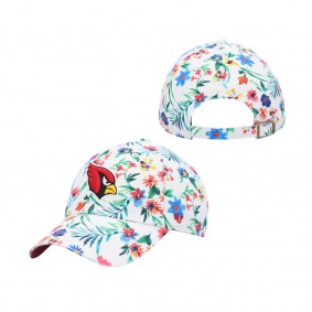 Women's Arizona Cardinals '47 White Highgrove Clean Up Adjustable Hat