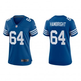 Women's Indianapolis Colts Arlington Hambright Royal Alternate Game Jersey