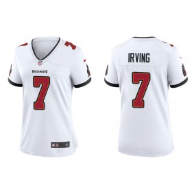 Women's Bucky Irving Tampa Bay Buccaneers White Game Jersey