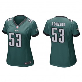 Women's Philadelphia Eagles Darius Leonard Green Game Jersey