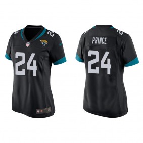 Women's Deantre Prince Jacksonville Jaguars Black Game Jersey