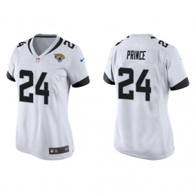 Women's Deantre Prince Jacksonville Jaguars White Game Jersey