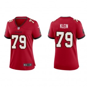 Women's Elijah Klein Tampa Bay Buccaneers Red Game Jersey