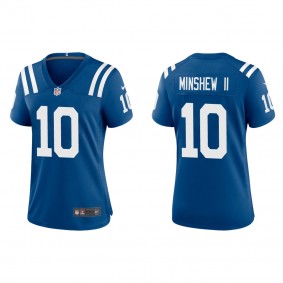 Women's Gardner Minshew II Indianapolis Colts Royal Game Jersey