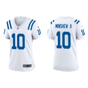 Women's Gardner Minshew II Indianapolis Colts White Game Jersey