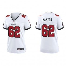 Women's Graham Barton Tampa Bay Buccaneers White Game Jersey