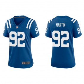 Women's Indianapolis Colts Jacob Martin Royal Game Jersey