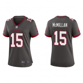 Women's Jalen McMillan Tampa Bay Buccaneers Pewter Alternate Game Jersey