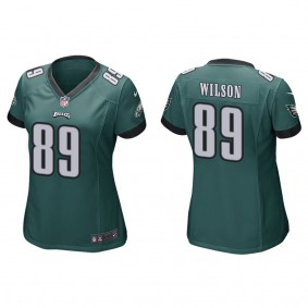 Women's Johnny Wilson Philadelphia Eagles Green Game Jersey