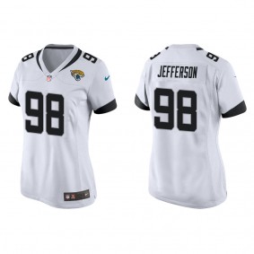 Women's Jordan Jefferson Jacksonville Jaguars White Game Jersey