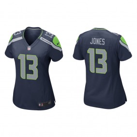 Women's Seattle Seahawks Josh Jones Navy Game Jersey