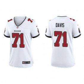 Women's Tampa Bay Buccaneers Khalil Davis White Game Jersey