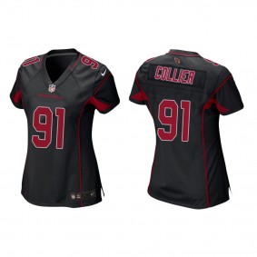 Women's L.J. Collier Arizona Cardinals Black Alternate Game Jersey