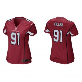 Women's L.J. Collier Arizona Cardinals Cardinal Game Jersey