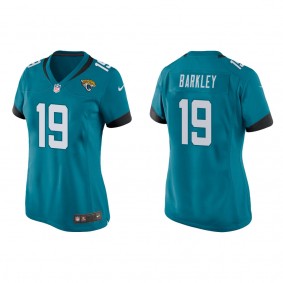 Women's Jacksonville Jaguars Matt Barkley Teal Game Jersey