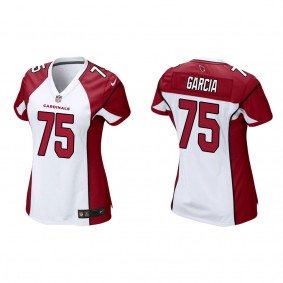 Women's Arizona Cardinals Max Garcia White Game Jersey