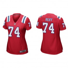 Women's Riley Reiff New England Patriots Red Game Jersey