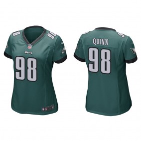 Women's Philadelphia Eagles Robert Quinn Green Game Jersey