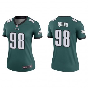 Women's Philadelphia Eagles Robert Quinn Green Legend Jersey