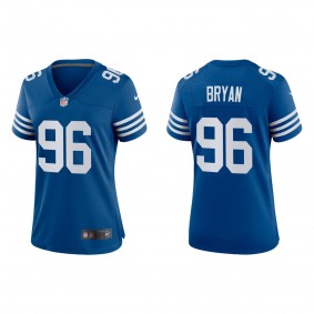 Women's Taven Bryan Indianapolis Colts Royal Alternate Game Jersey