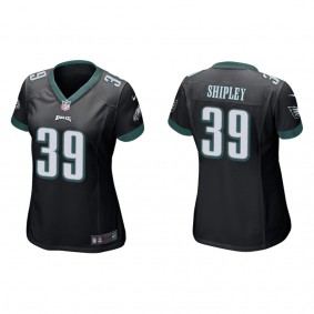 Women's Will Shipley Philadelphia Eagles Black Game Jersey