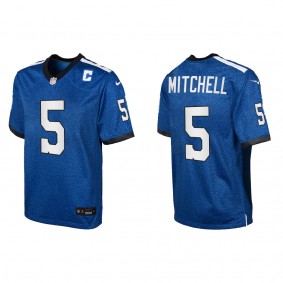 Youth Adonai Mitchell Indianapolis Colts Royal Indiana Nights Game Jersey