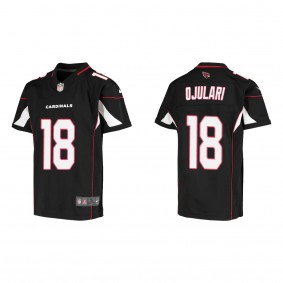 Youth Arizona Cardinals B.J. Ojulari Black 2023 NFL Draft Game Jersey