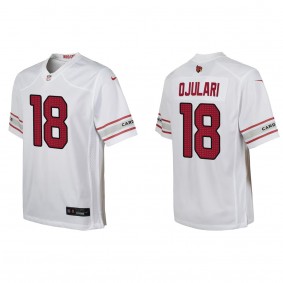 Youth Arizona Cardinals B.J. Ojulari White 2023 NFL Draft Game Jersey